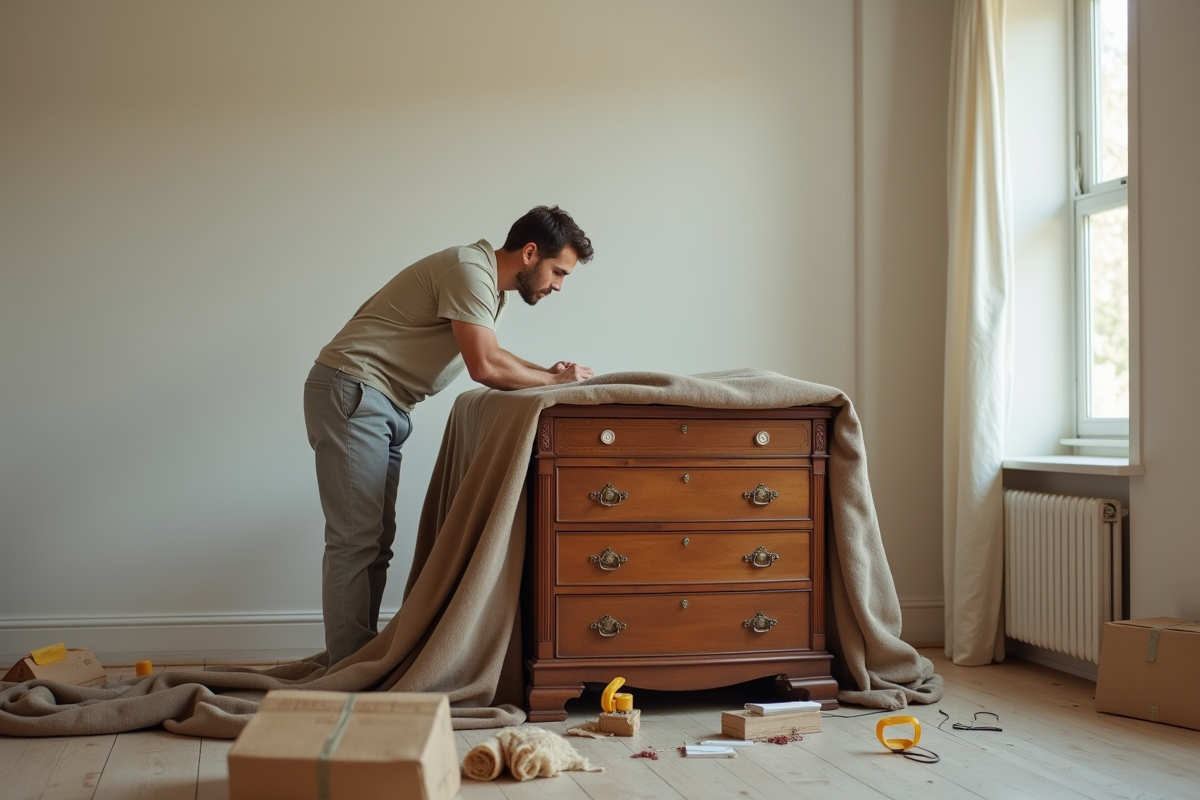 déménagement commode