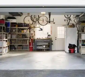 étagère dans votre garage